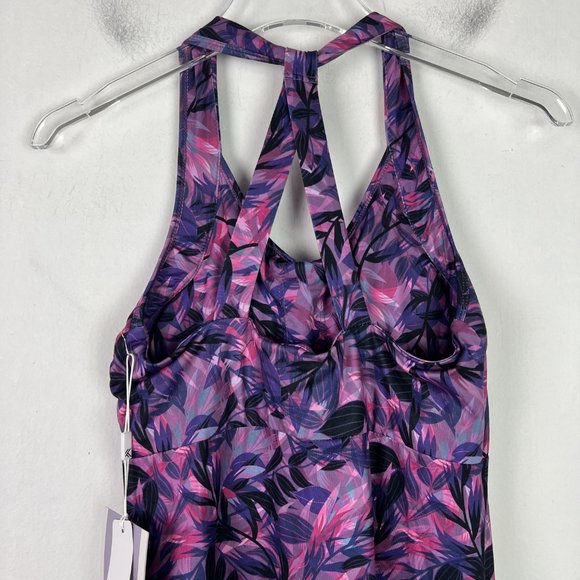 NWT Kyodan Outdoor Racerback Athletic Dress Leaves Mini Purple Size Small S NEW - Picture 7 of 11